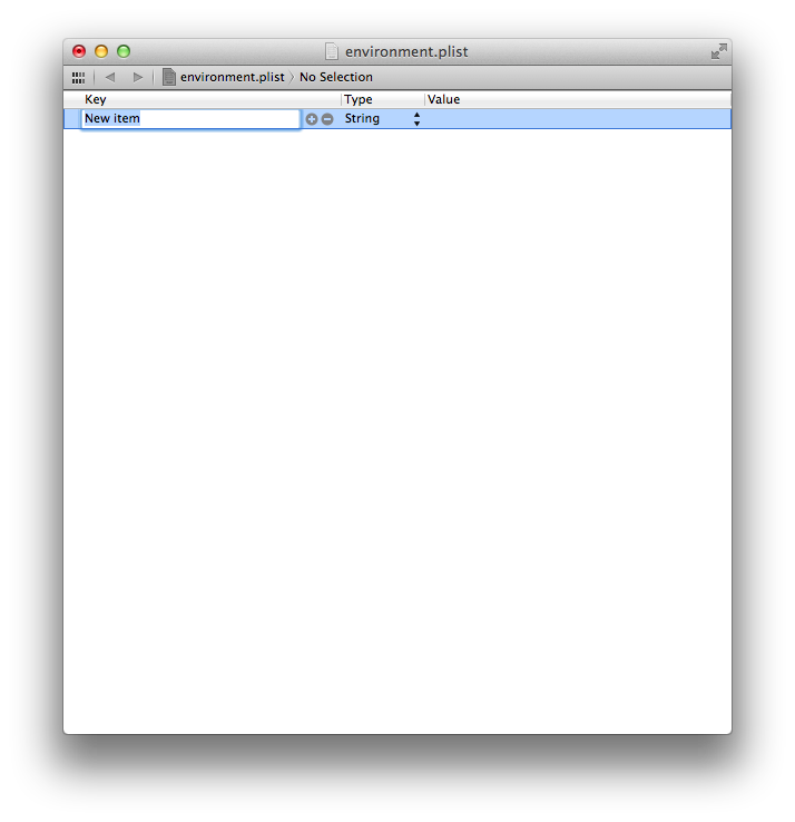 Howto set an environment variable in mac os x home macosx